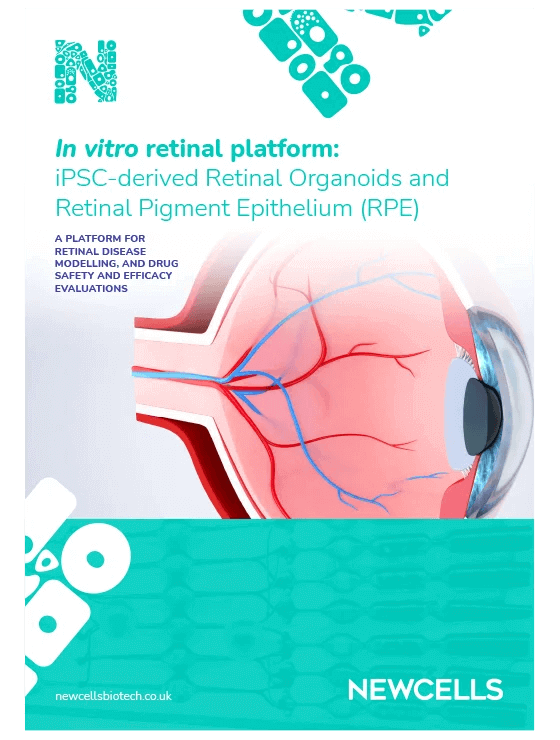 The front cover of the retinal organoid ebook